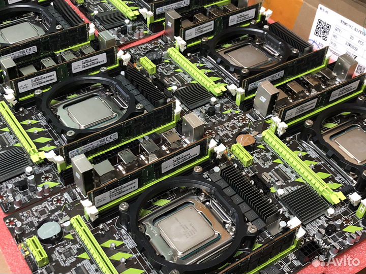 Комплект LGA 2011 X79 + 2650v2 + 16 / 32 GB, новые