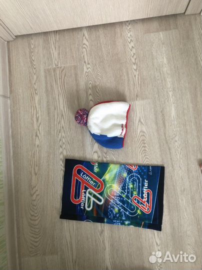 Шапка и труба лыжные