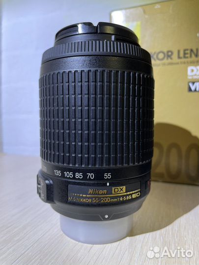 Объектив nikon 55-200