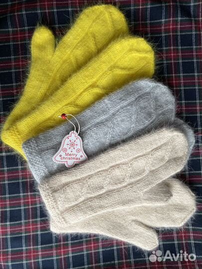 Варежки ручной работы
