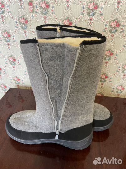 Тапки домашние шерстяные женские