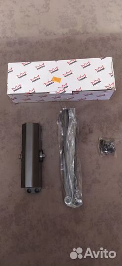 Доводчик двери notedo DC-090 (до 130 кг.) серебро