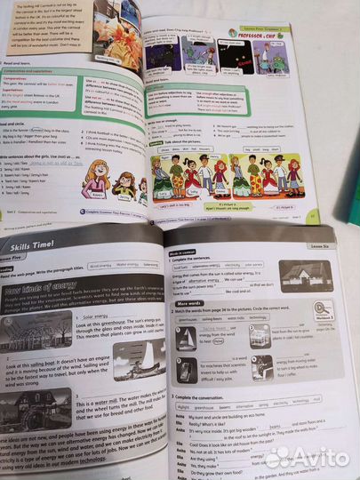 Family and friends starter, 3, 4, 5, 6