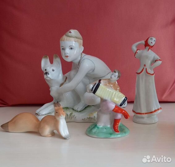 Фарфоровые статуэтки СССР