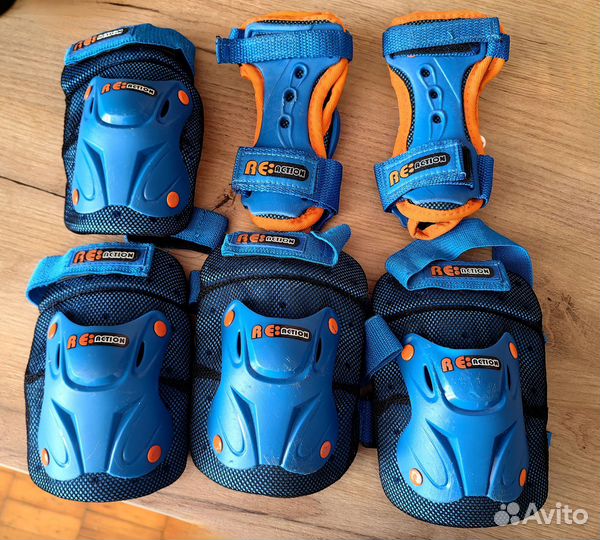Набор защиты для роликов детский из 3 предметов