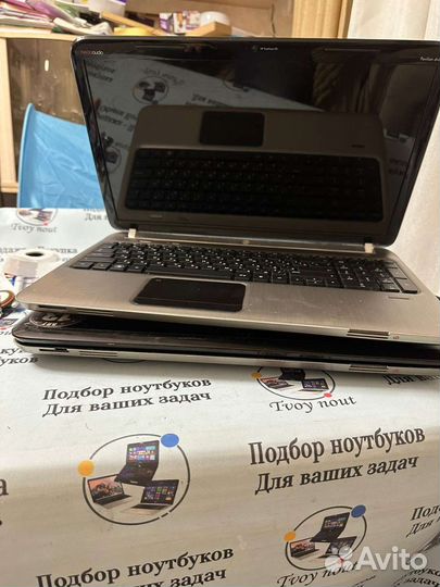 Hp DV6, игровой металлический core i7 3.0
