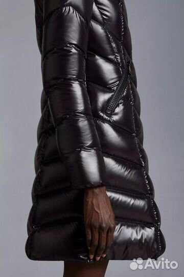 Пуховик moncler женский длинный