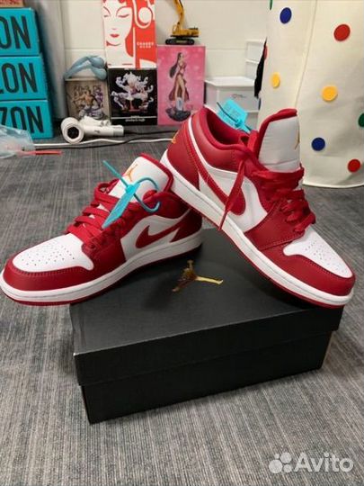 Nike Air Jordan 1 Low Cardinal Оригинал