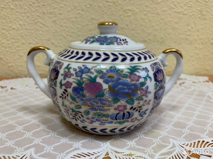 Сахарница фарфоровая porcelain