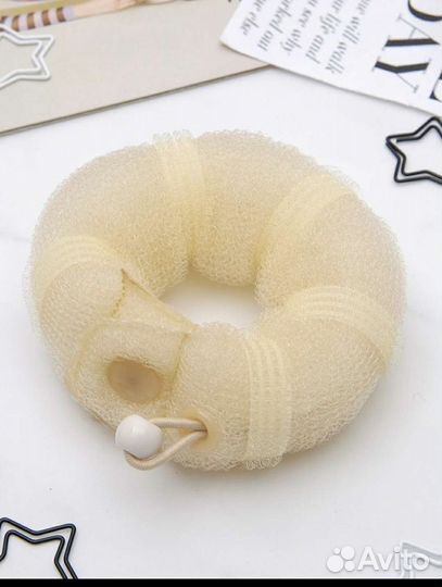 Бублик для пучка. Валик для волос причёски