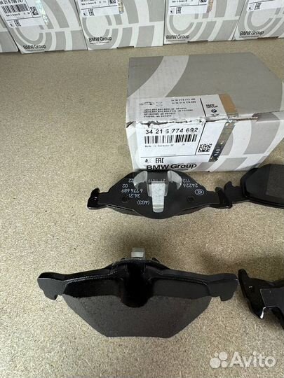 Колодки тормозные задние BMW 34216774692