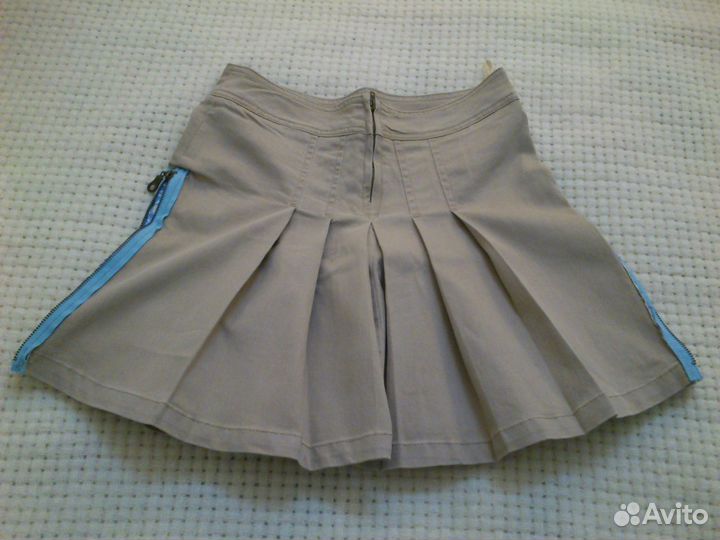 Оригинальная джинсовая юбка