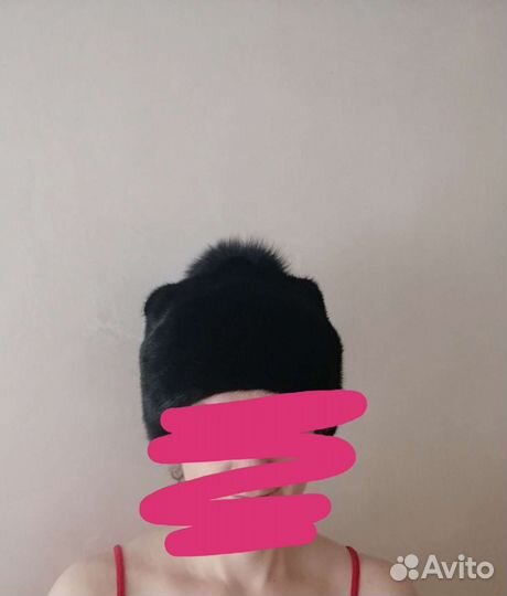 Шапка норковая