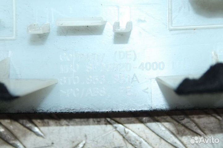 Накладка салона левая Audi A5 8T купе