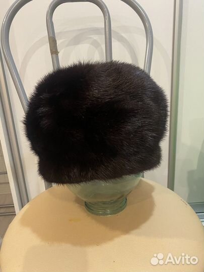 Шапка норковая женская