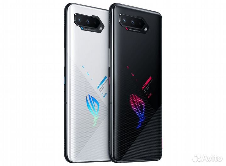 Стекло камеры Asus Rog Phone 5s в рамке снятое