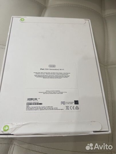 Планшет apple iPad 10 новый