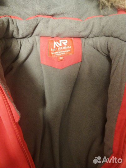 Зимний комбинезон nik robin 98