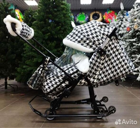 Санки-коляска Ника 7-5 новые