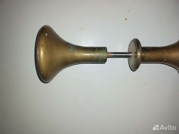 Дверная ручка массив. Бронза (латунь). Винтаж