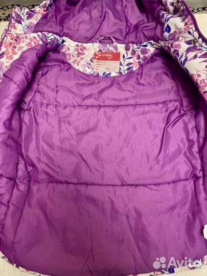 Демисезонный костюм на девочку 116