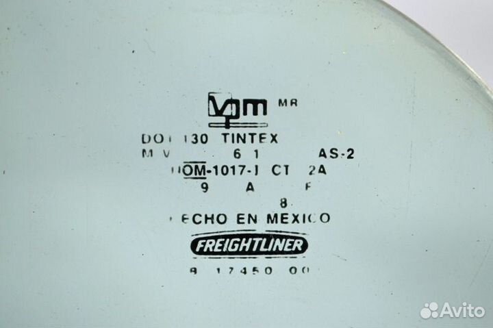 Стекло двери, правое freightliner FLD 120