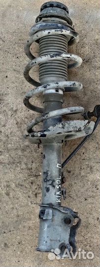 Стойка подвески передняя правая Kia Solaris 1.4