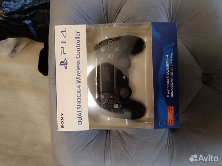 Оригинальный геймпад ps4, как новый в коробке