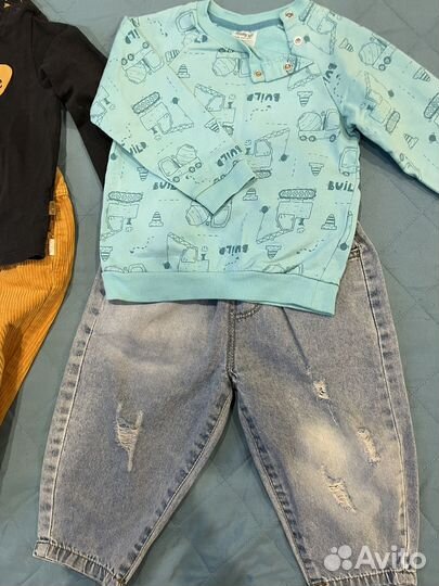 Вещи пакетом на мальчика 86-92