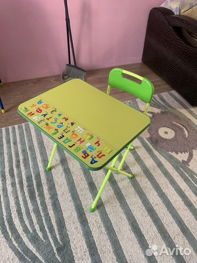 Детский стол и стул nika kids