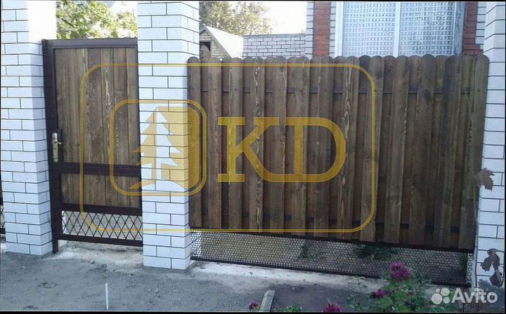 Штакетник для забора со склада поизводителя