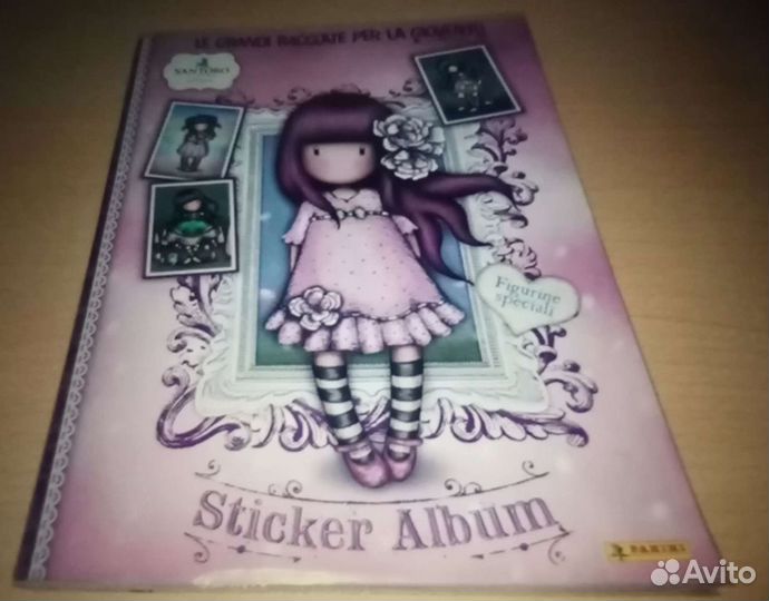 Наклейки Gorjuss 3 Santoro Panini