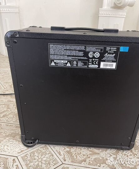 Комбоусилитель marshall mg15gfx