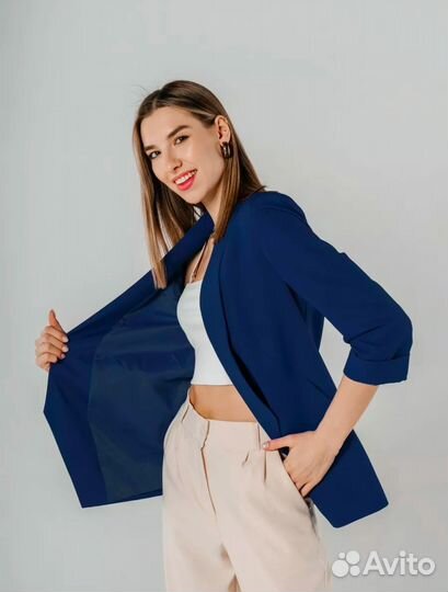 Новый стильный пиджак на 52 размер