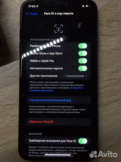 iPhone xs max 256 gb