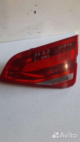 Фонарь задний правый внутренний Audi A4 B8