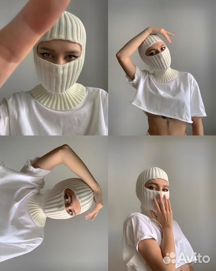 Новая балаклава из шерсти