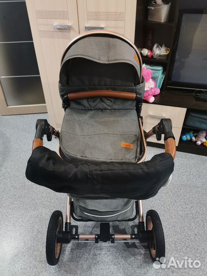 Детская коляска 3 в 1, с автокреслом 0+