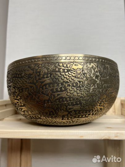 Поющая чаша кованая