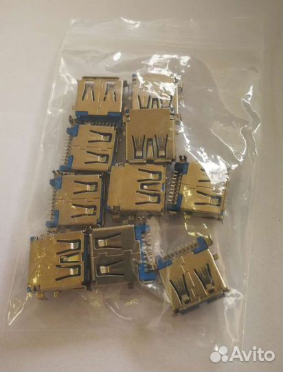 Гнездо USB 3.0 SMT/SMD