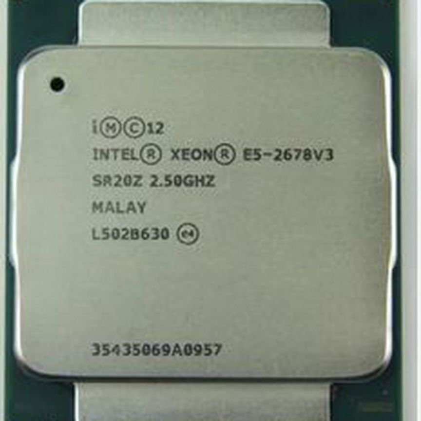 [E5-2678V3] Xeon 3,3ghz 30mb Lga2011-3 12/24 Ядер E5-2678v3