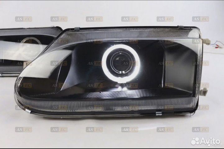 Фары ваз 2113-2115 с круглой би-линзой (Н1) + глаз