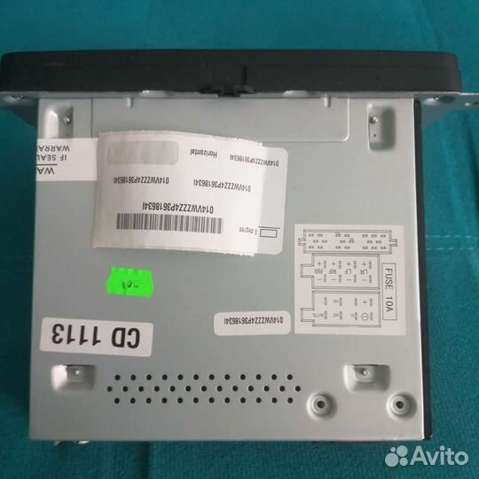 Штатное головное устройство volkswagen