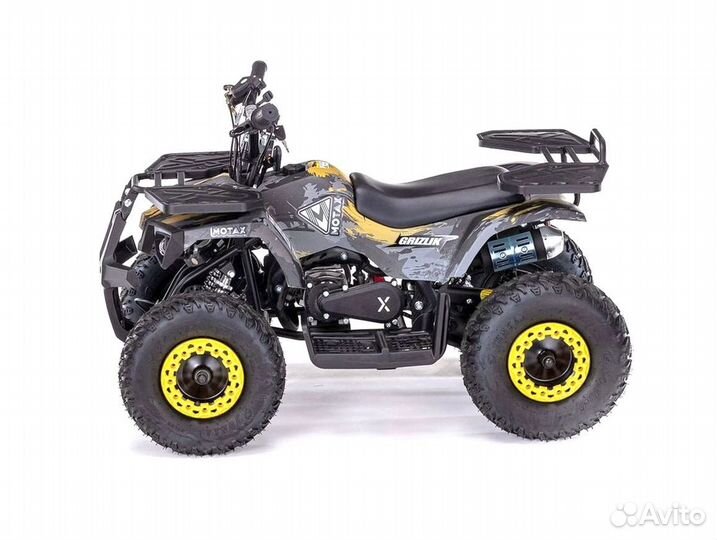 Детский квадроцикл Mini Grizlik X16 (PS, BW) motax