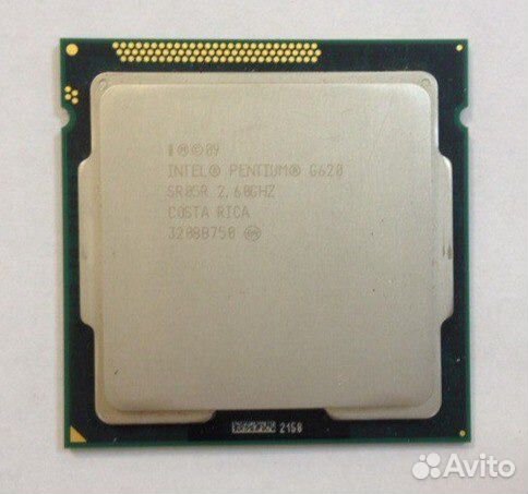 Процессор s1155 Intel Pentium G620 2.6GHz