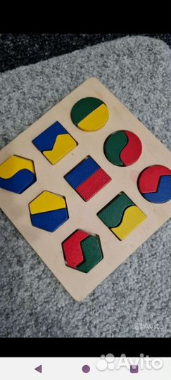 Деревянный сортер монтессори