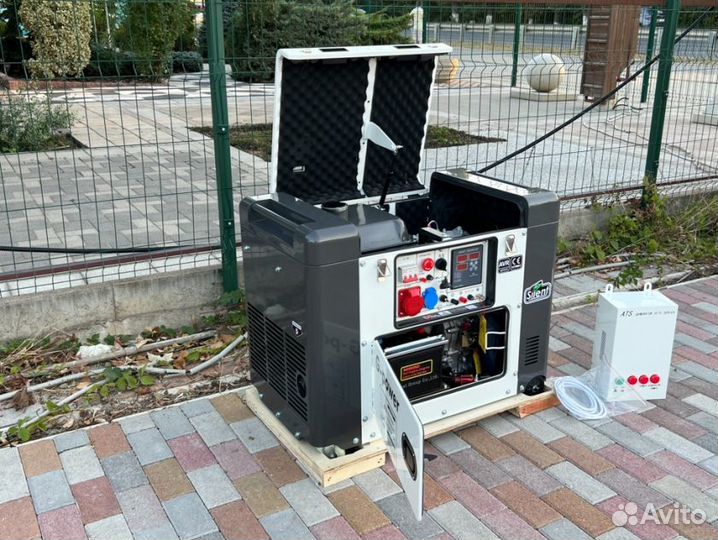 Электростанция дизельная 10 кВт G-power с постоянн