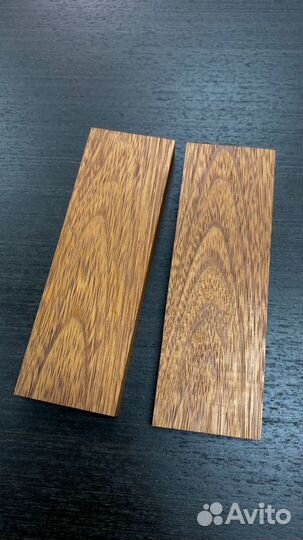 Плашки, накладки для ножа из Мербау