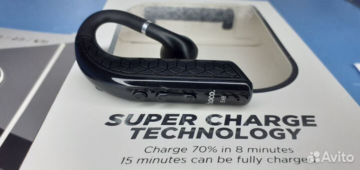 Бизнес гарнитура Hoco Технология Super Charge