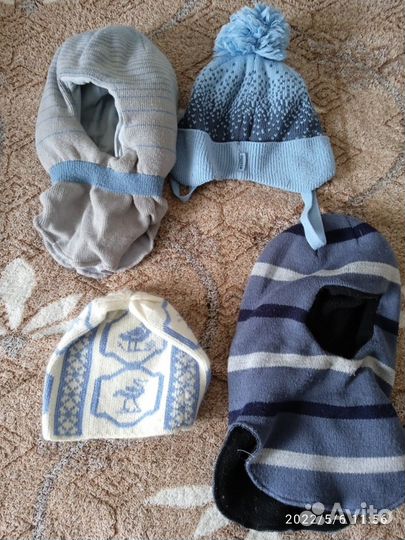 Шапка для мальчика 52